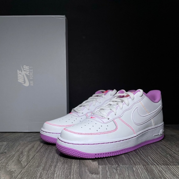 Nike Air Force 1 07 Low Contrast Stitch Fuchsia - Picture 3 of 11